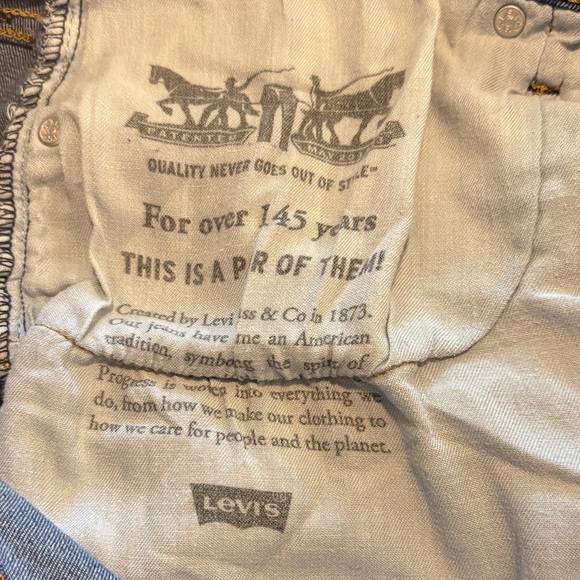 Slim Straight Men's Jeans in Dark Blue - Picture 7 of 9